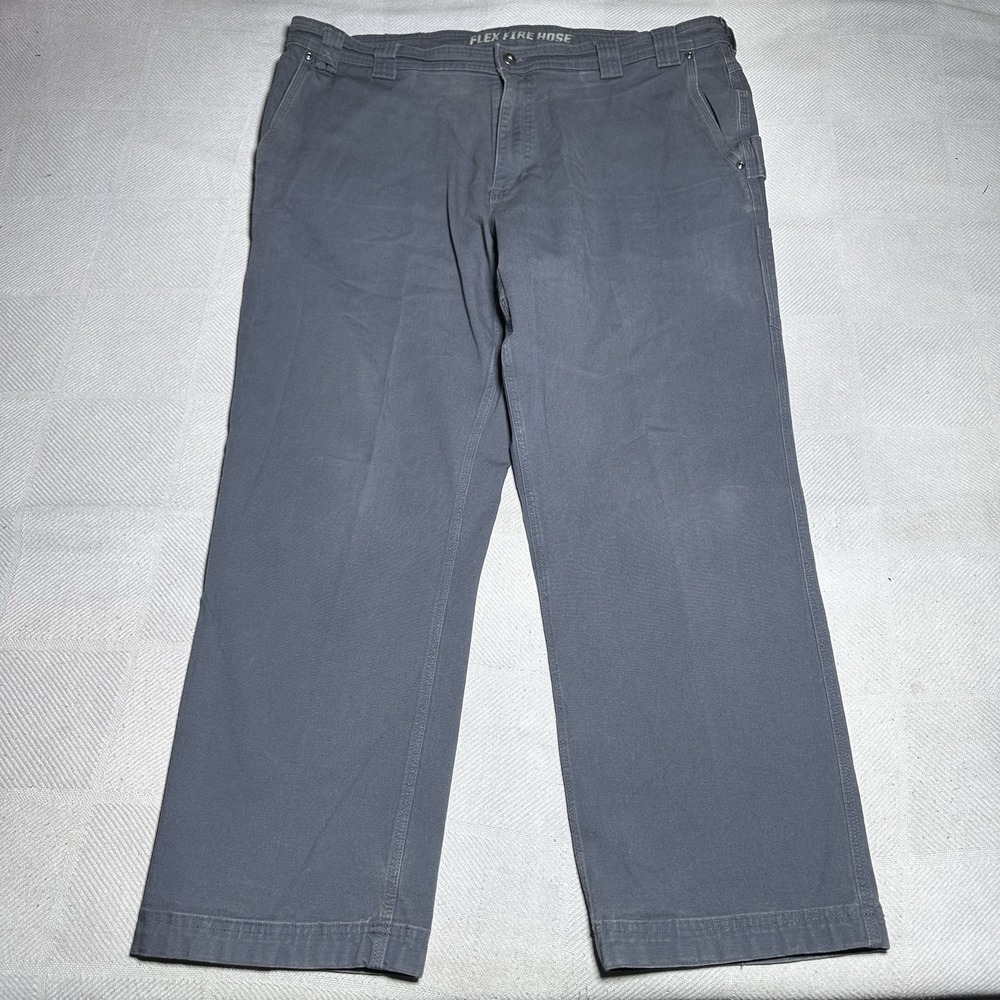 Duluth Trading Flex Fire Hose‎ Carpenters Pants Mens 40x30 Standard Fit Canvas
